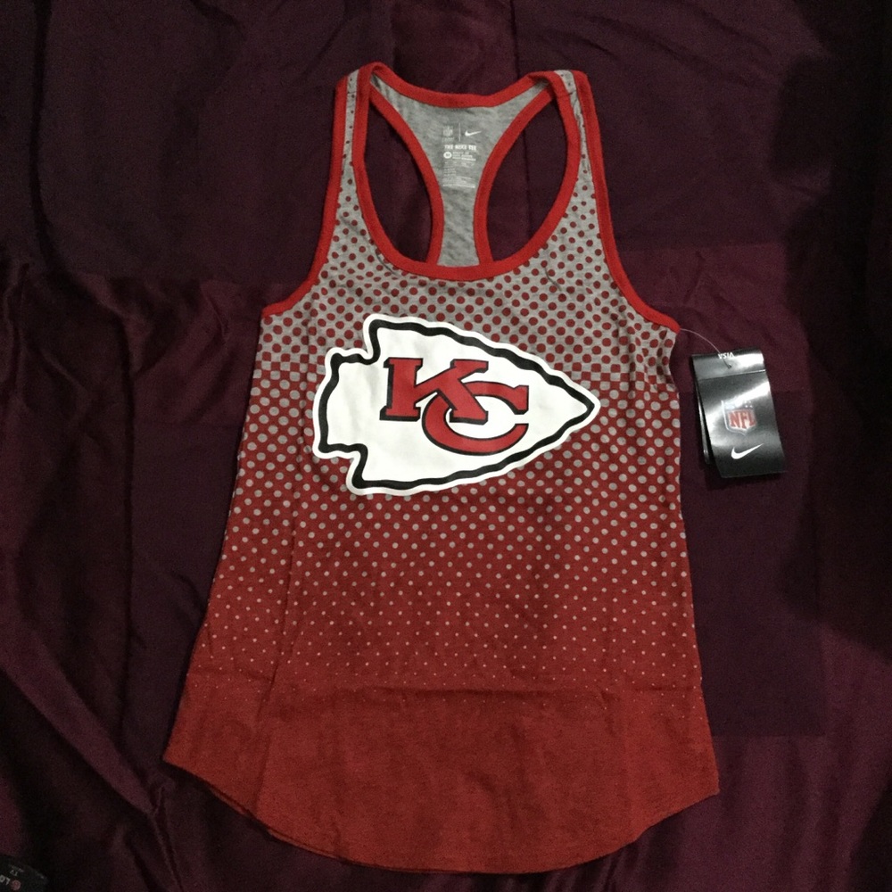 NIKE Kansas City Chiefs Tri-Blend Tank